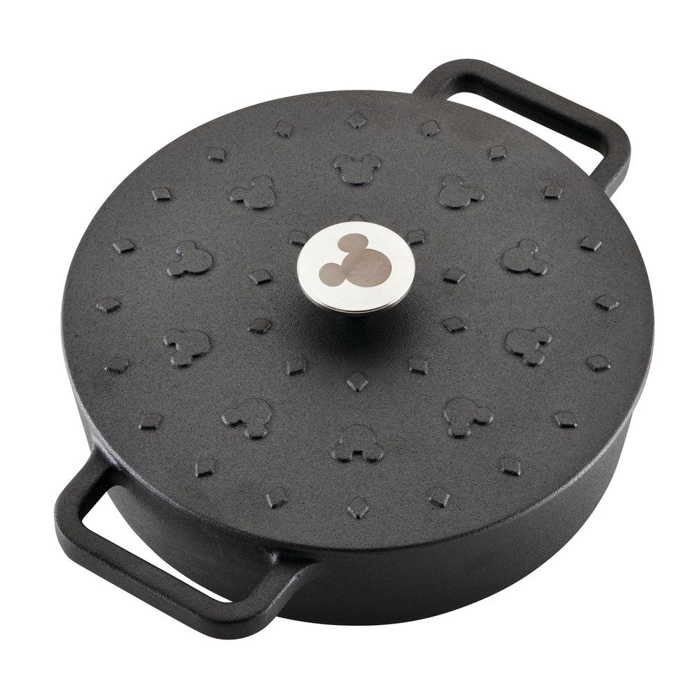 farberware 3-Quart Monochrome Pre-Seasoned Cast-Iron Dutch Oven