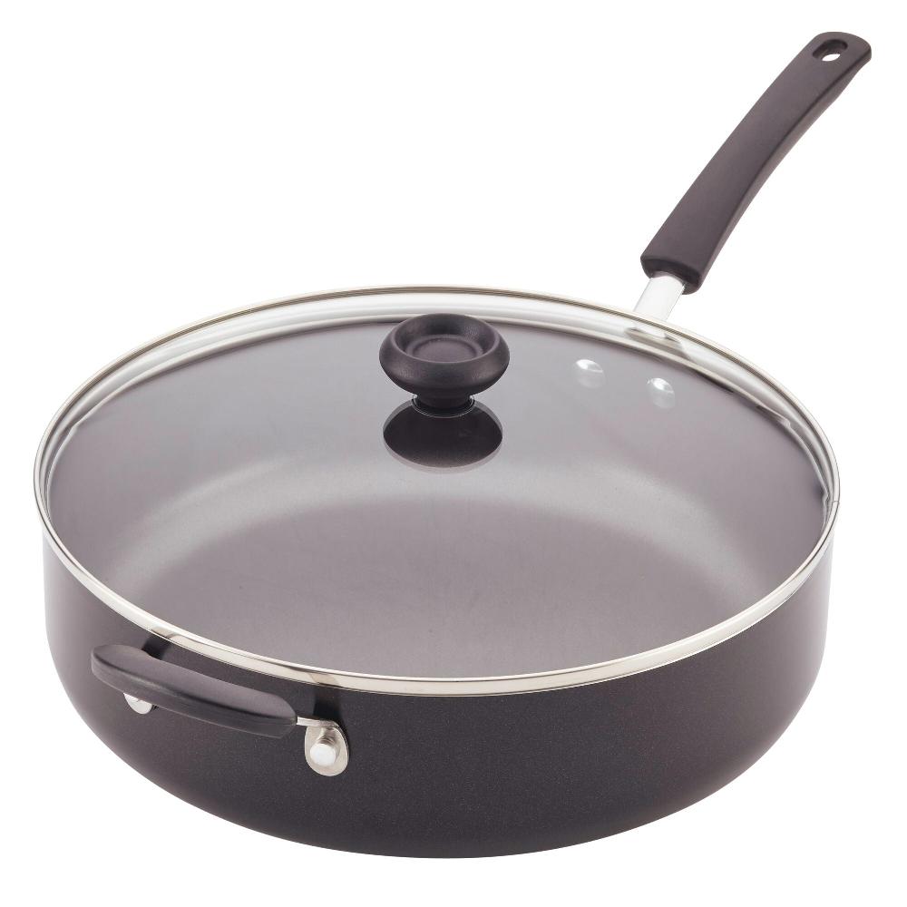 Farberware 6-Quart Nonstick Jumbo Cooker With Lid And Helper Handle