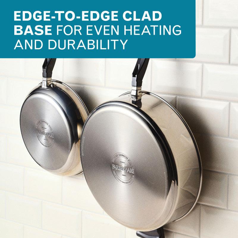 Farberware 6-Quart Stainless Steel Anniversary Edition Saute Pan