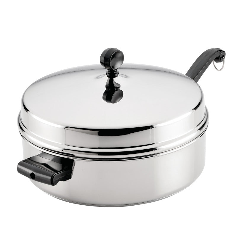 farberware 6-Quart Stainless Steel Anniversary Edition Saute Pan