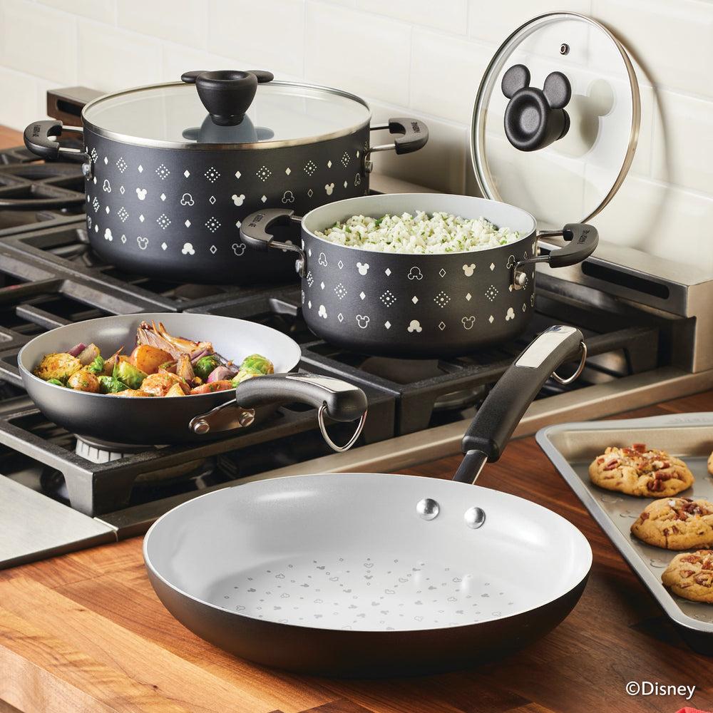 Farberware 7-Piece Monochrome Ceramic Nonstick Cookware Set