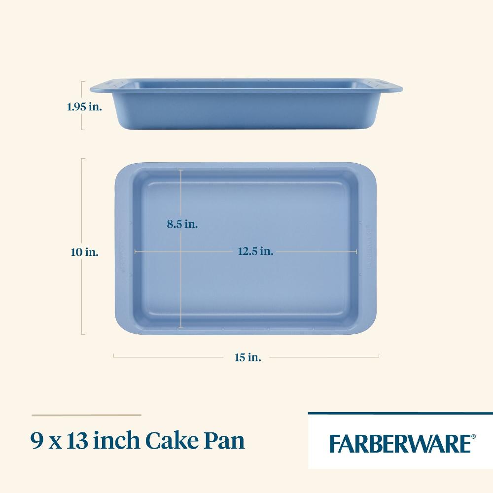 Farberware 9-Inch X 13-Inch Rectangular Nonstick Cake Pan