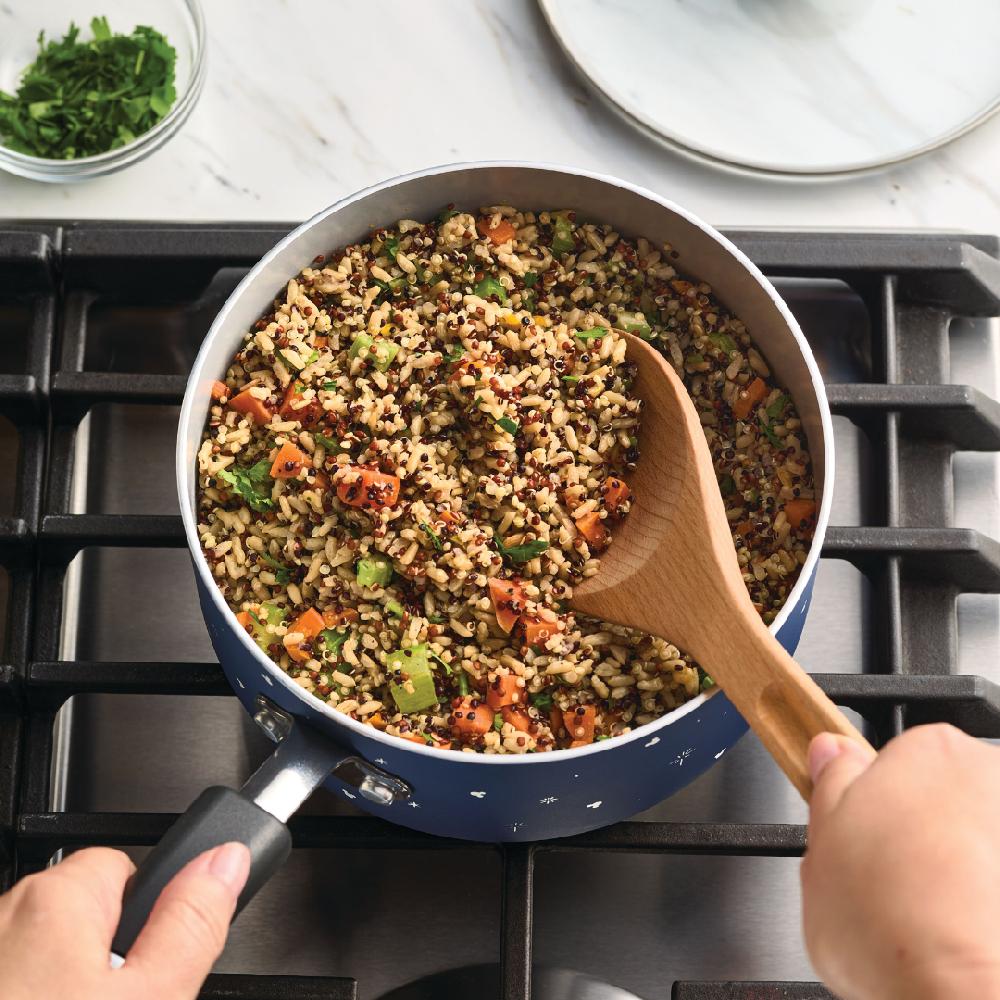 Farberware Bon Voyage 2-Quart Ceramic Nonstick Saucepan With Lid