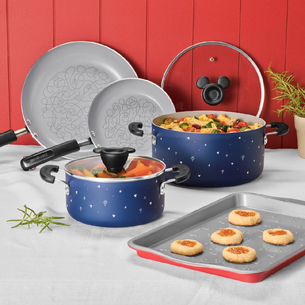 Farberware Bon Voyage 7-Piece Ceramic Nonstick Cookware Set
