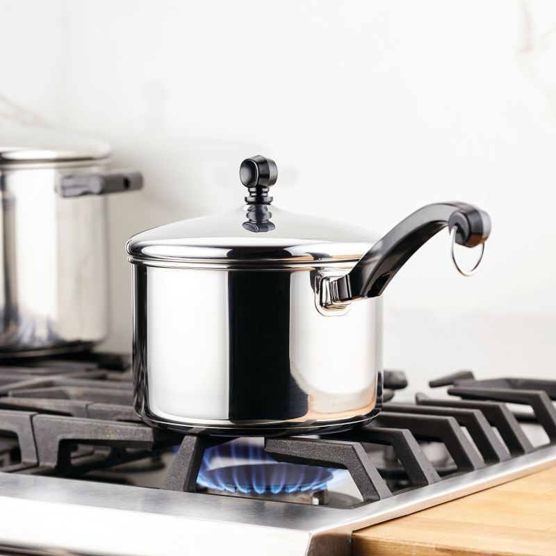 farberware Classic Series Stainless Steel 15-Piece Cookware Set