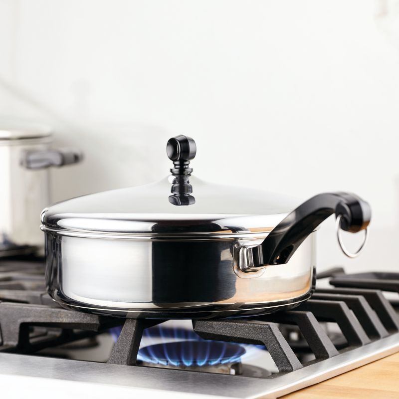 Farberware Classic Series Stainless Steel 2.75-Quart Saute Pan
