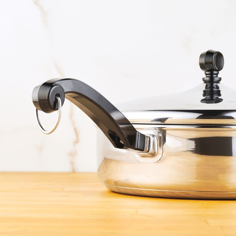 Farberware Classic Series Stainless Steel 2.75-Quart Saute Pan