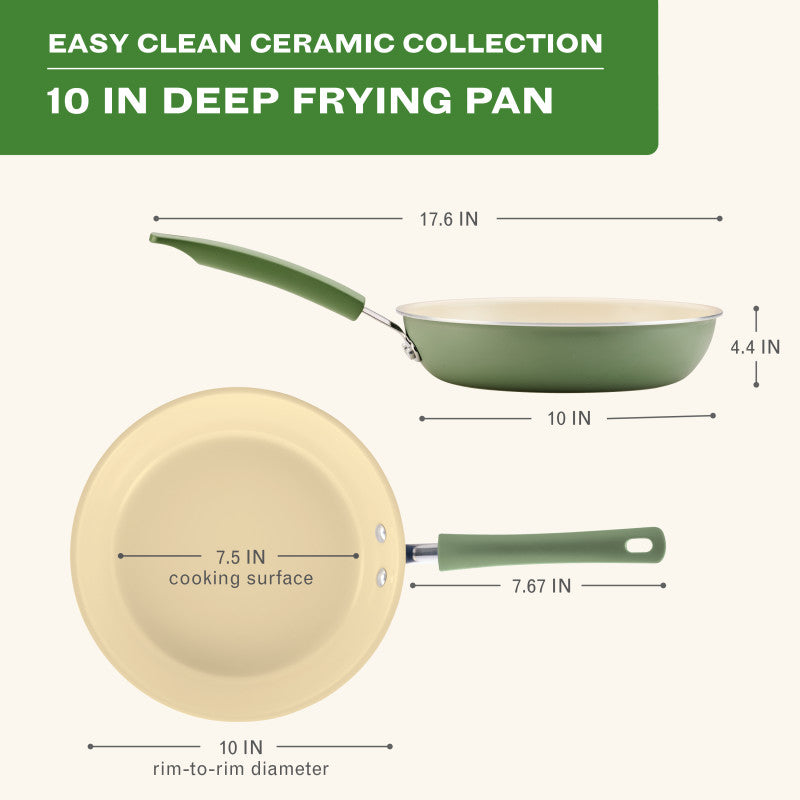 Farberware 10-Inch Ceramic Nonstick Frying Pan