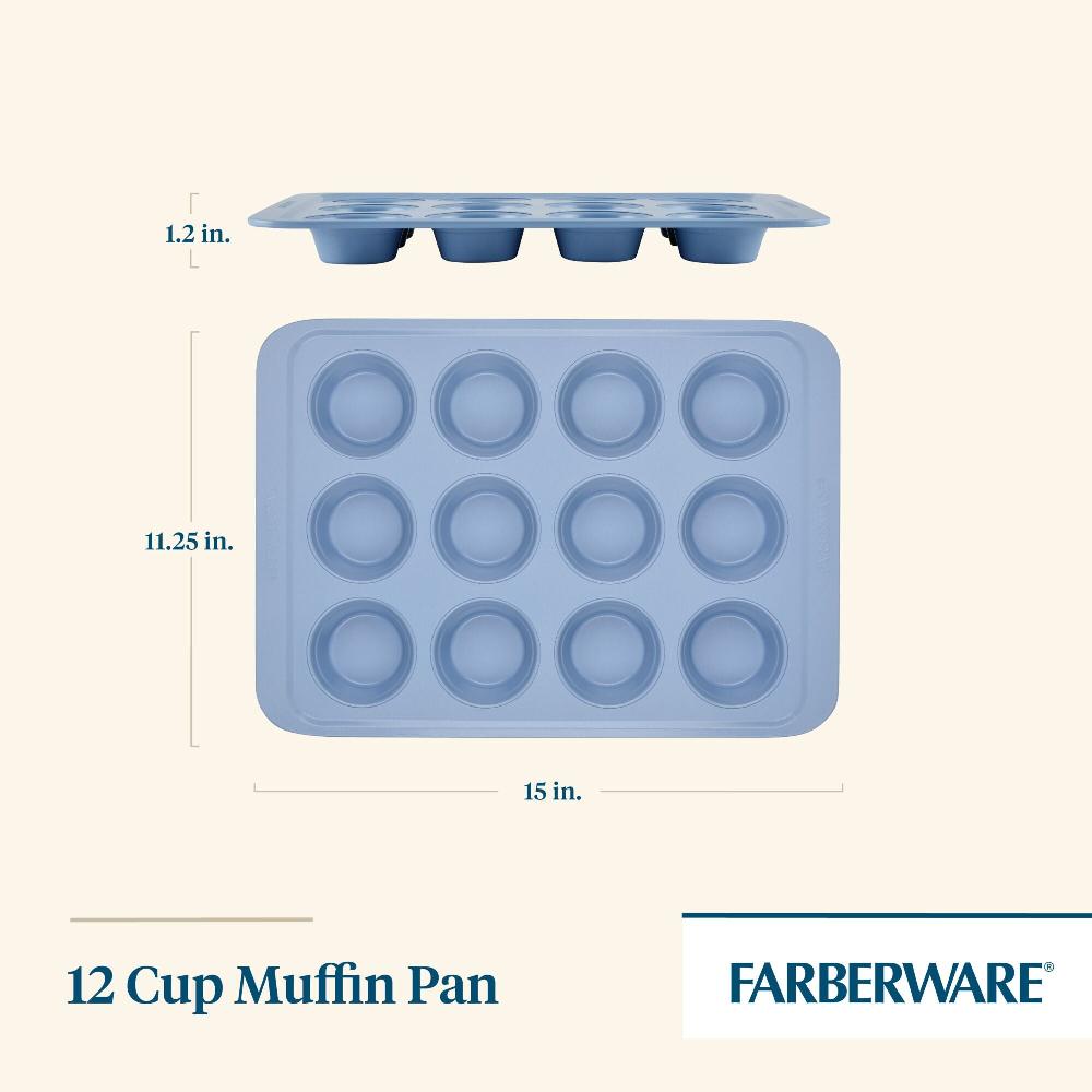 Farberware 12-Cup Nonstick Muffin And Cupcake Pan