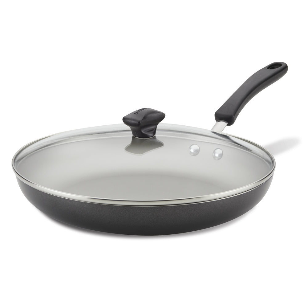 farberware 12-Inch Nonstick Frying Pan with Lid