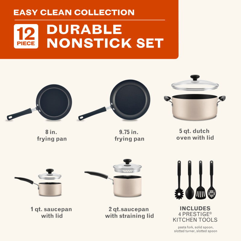 Farberware 12-Piece Nonstick Cookware Set