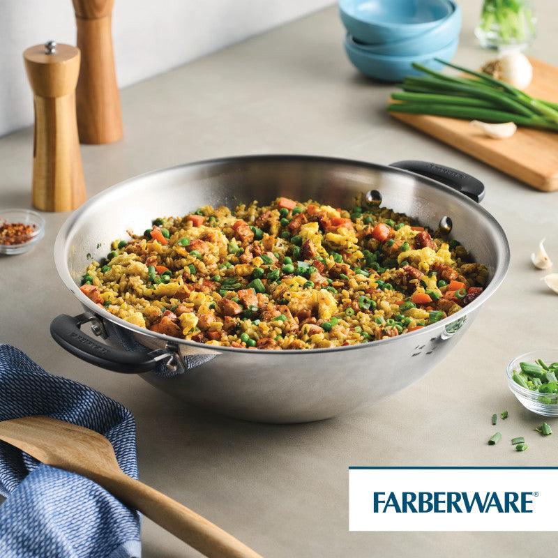Farberware 14-Inch Stainless Steel Wok