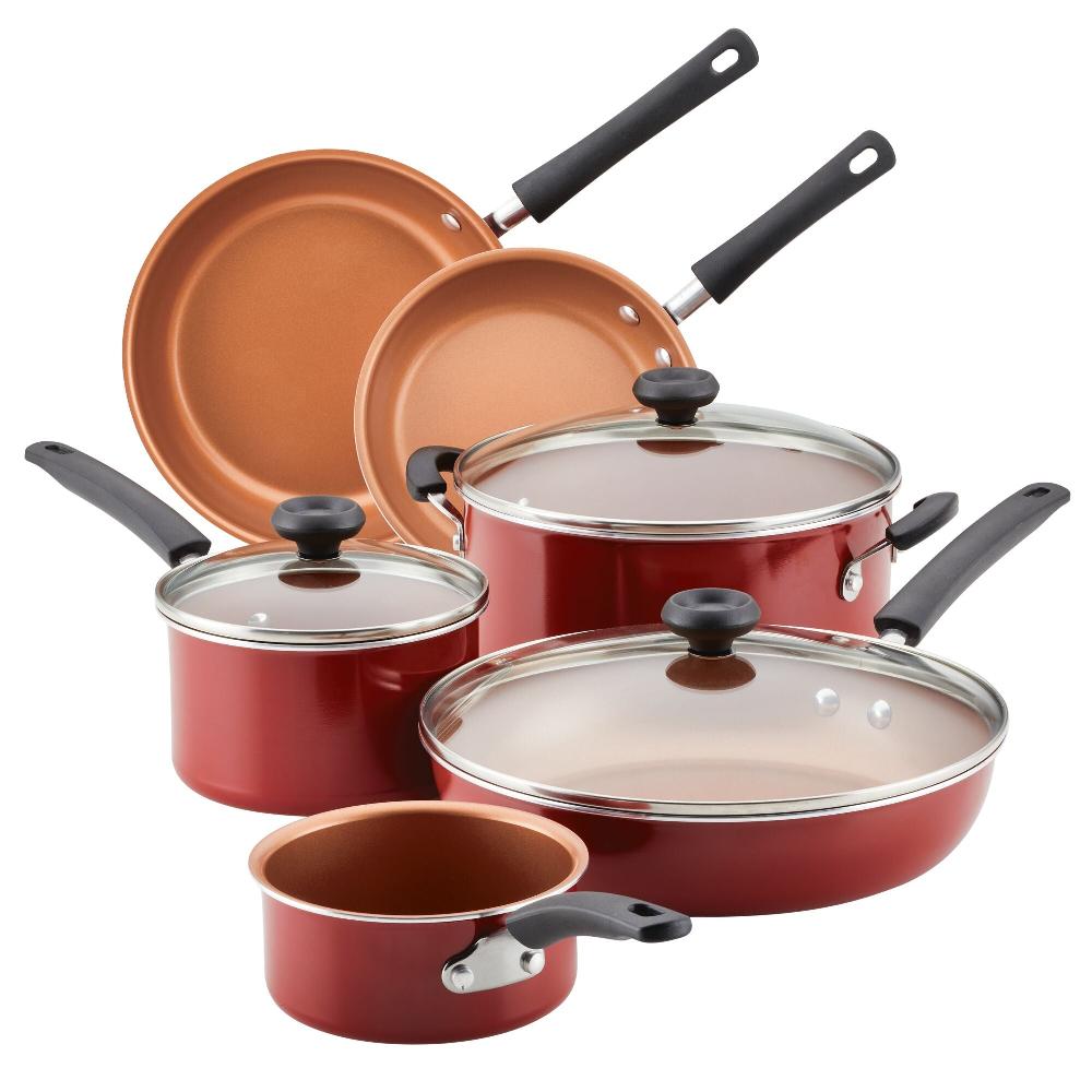 Farberware 14-Piece Aluminum Cookware Set