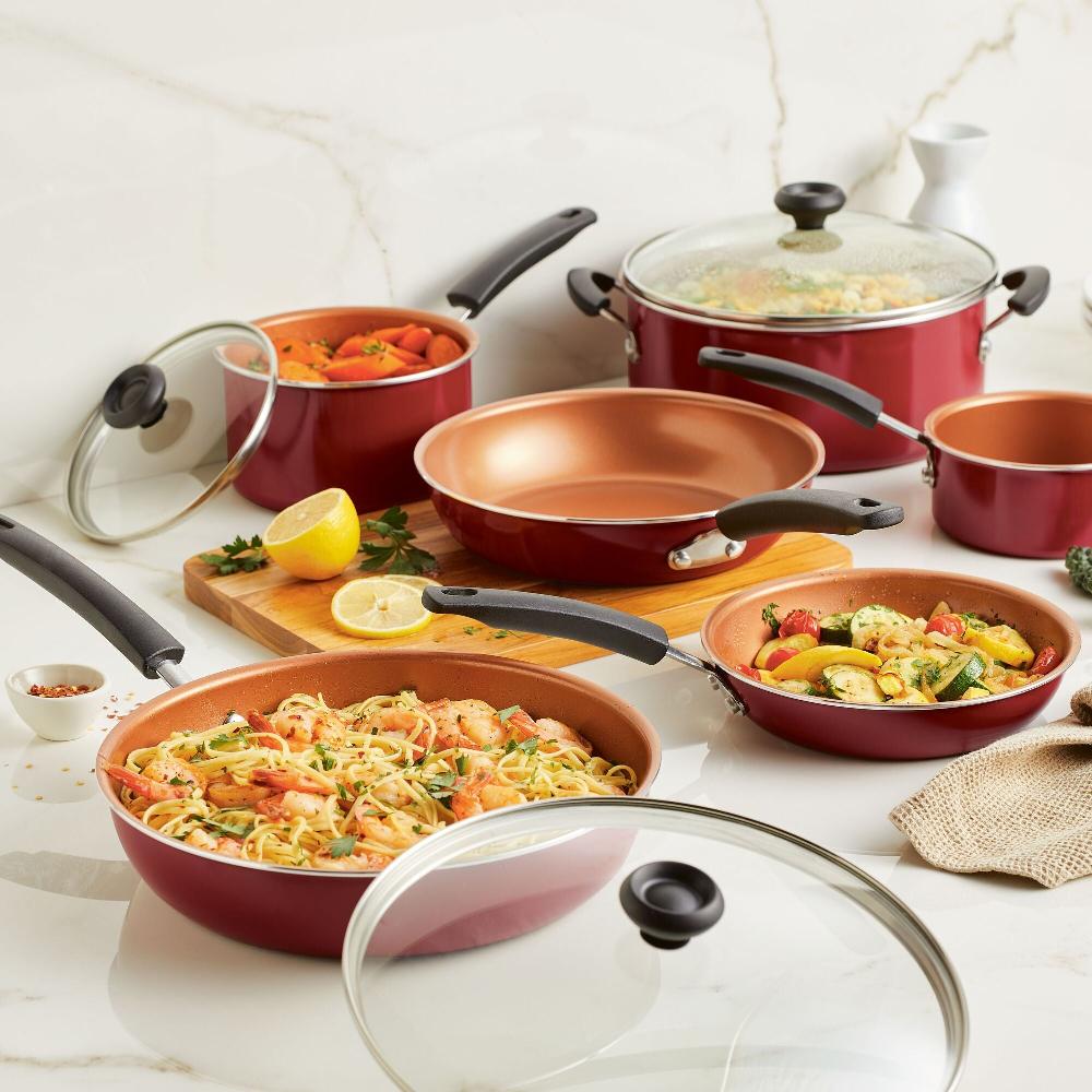 Farberware 14-Piece Aluminum Cookware Set