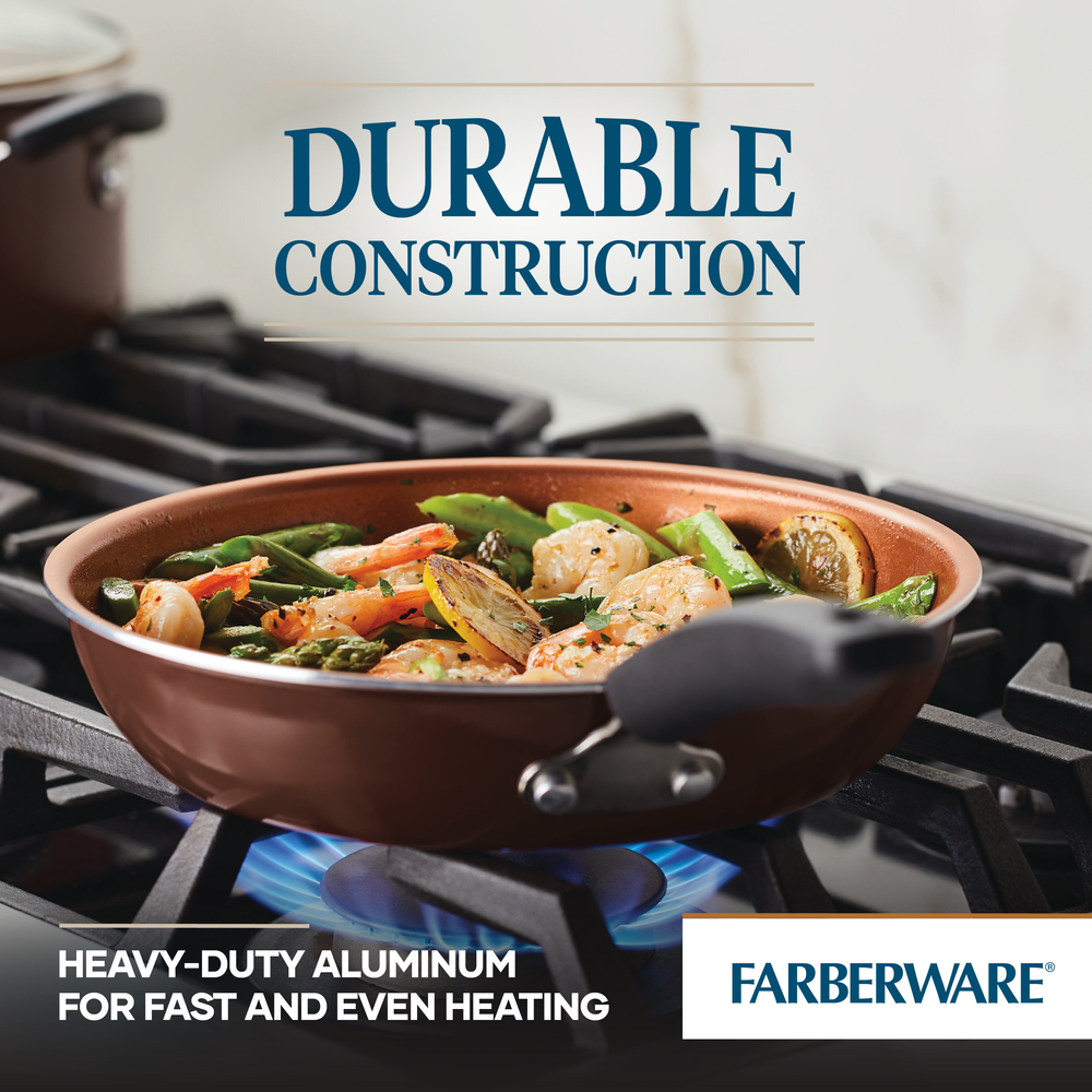 Farberware 14-Piece Ceramic Nonstick Cookware Set