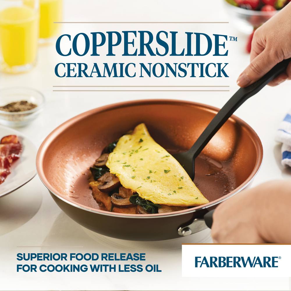 Farberware 14-Piece Ceramic Nonstick Cookware Set