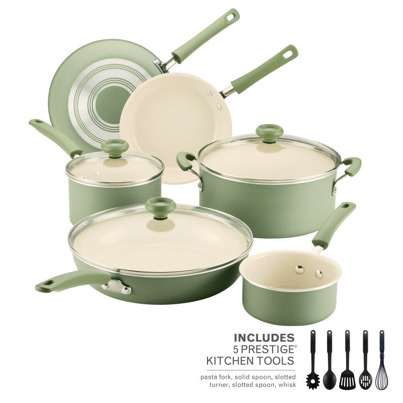 farberware 14-Piece Ceramic Nonstick Cookware Set