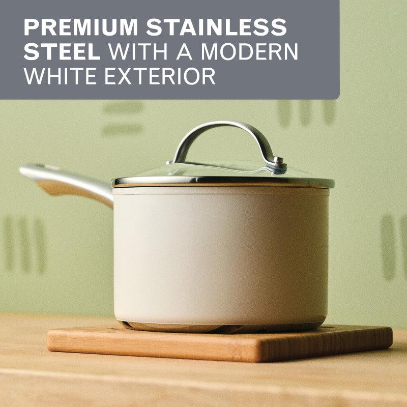 Farberware 14-Piece Stainless Steel Cookware Set