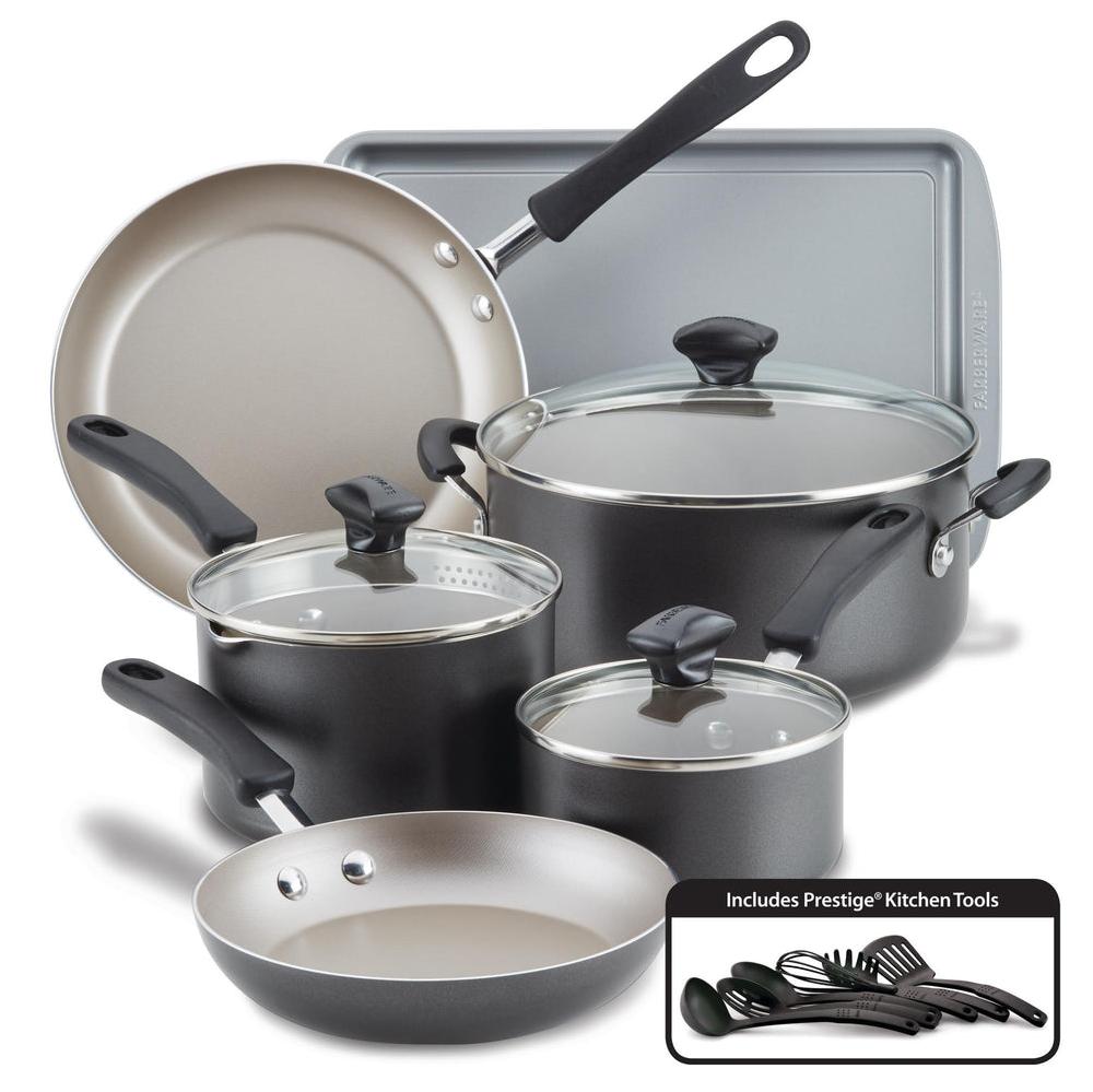 farberware 15-Piece Nonstick Cookware Set