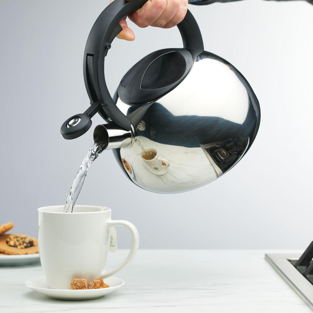 Farberware 2.3-Quart Stainless Steel Tea Kettle