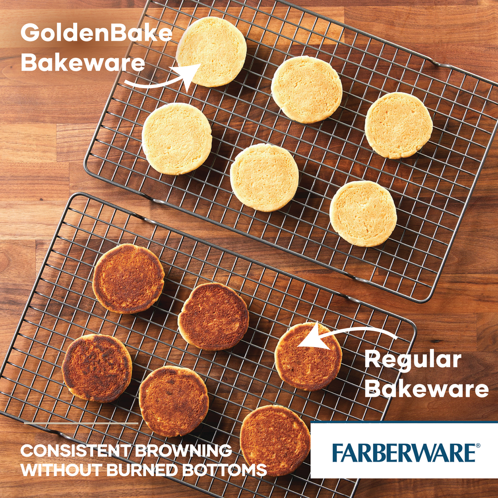 Farberware 2-Piece Nonstick Round Cake Pan Set