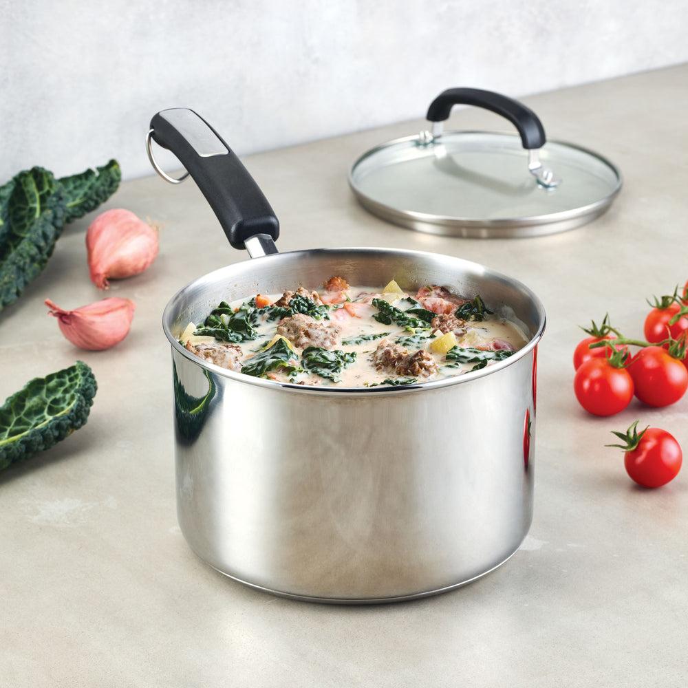 Farberware 3-Quart Stainless Steel Saucepan