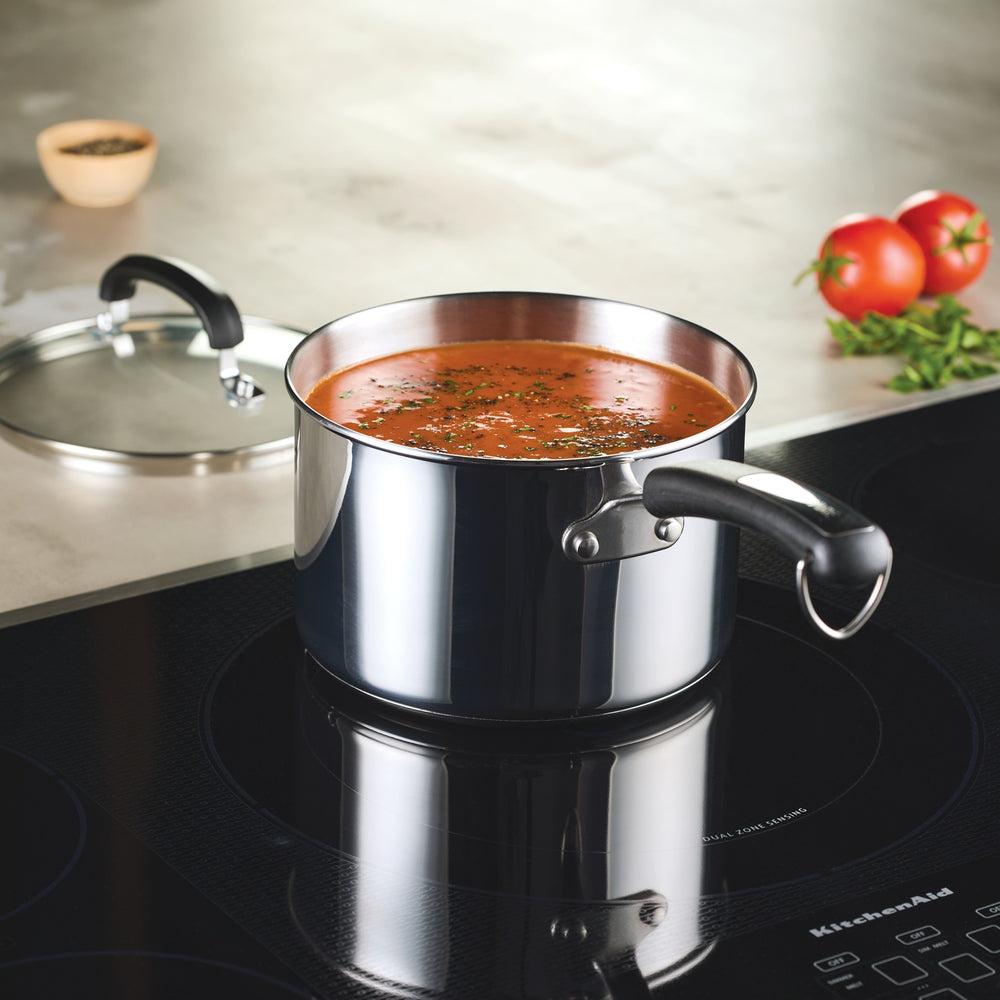 Farberware 3-Quart Stainless Steel Saucepan