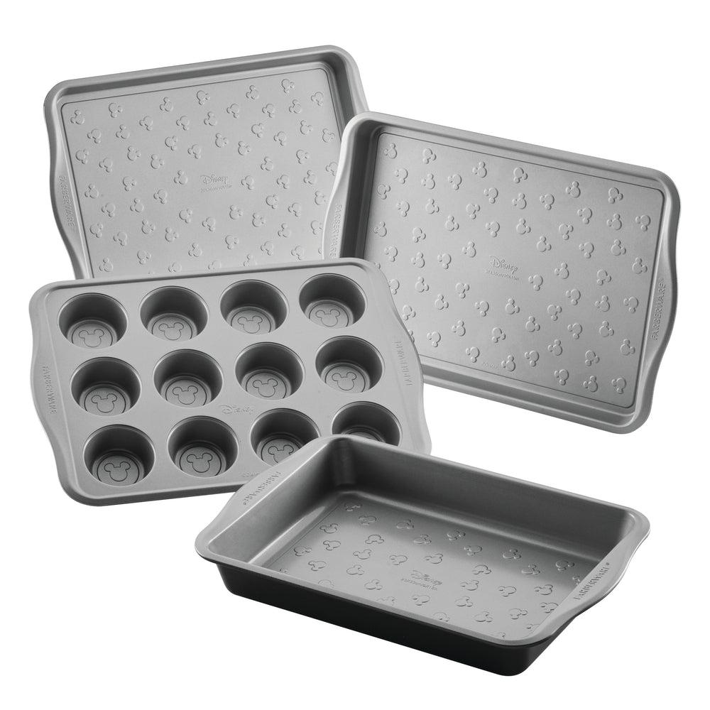 farberware 4-Piece Cake Muffin and Cookie Pan Set