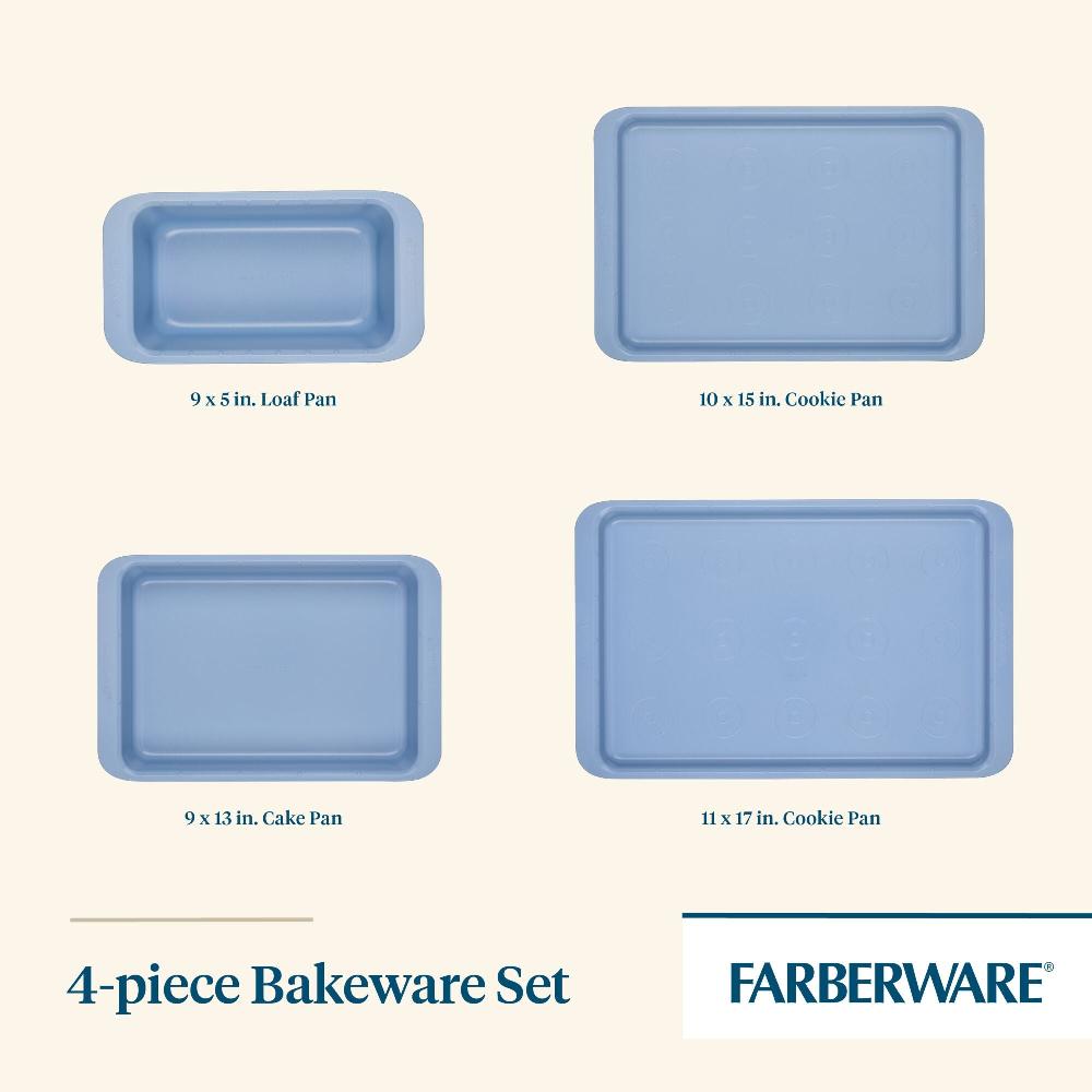 Farberware 4-Piece Nonstick Bakeware Set