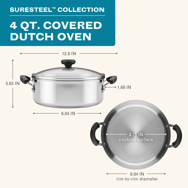 Farberware 4-Quart Dutch Oven With Lid