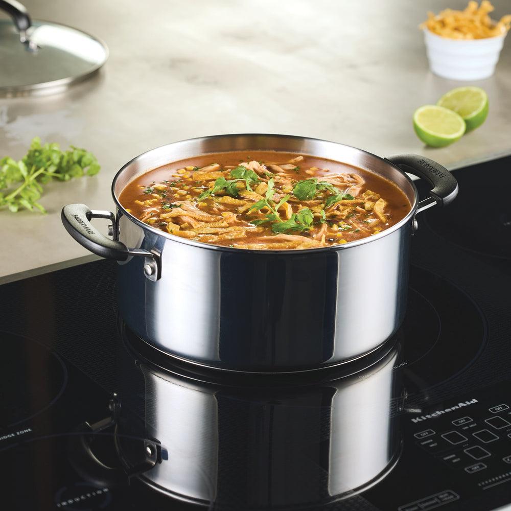 Farberware 5-Quart Stainless Steel Dutch Oven