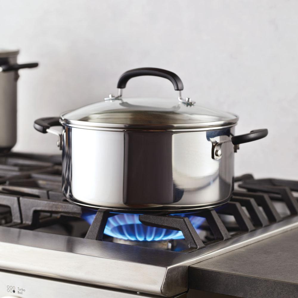 Farberware 5-Quart Stainless Steel Dutch Oven