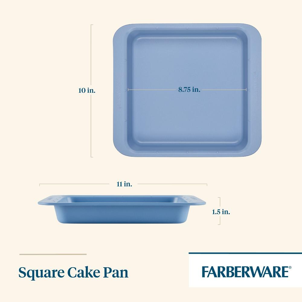Farberware 9-Inch Square Nonstick Cake Pan