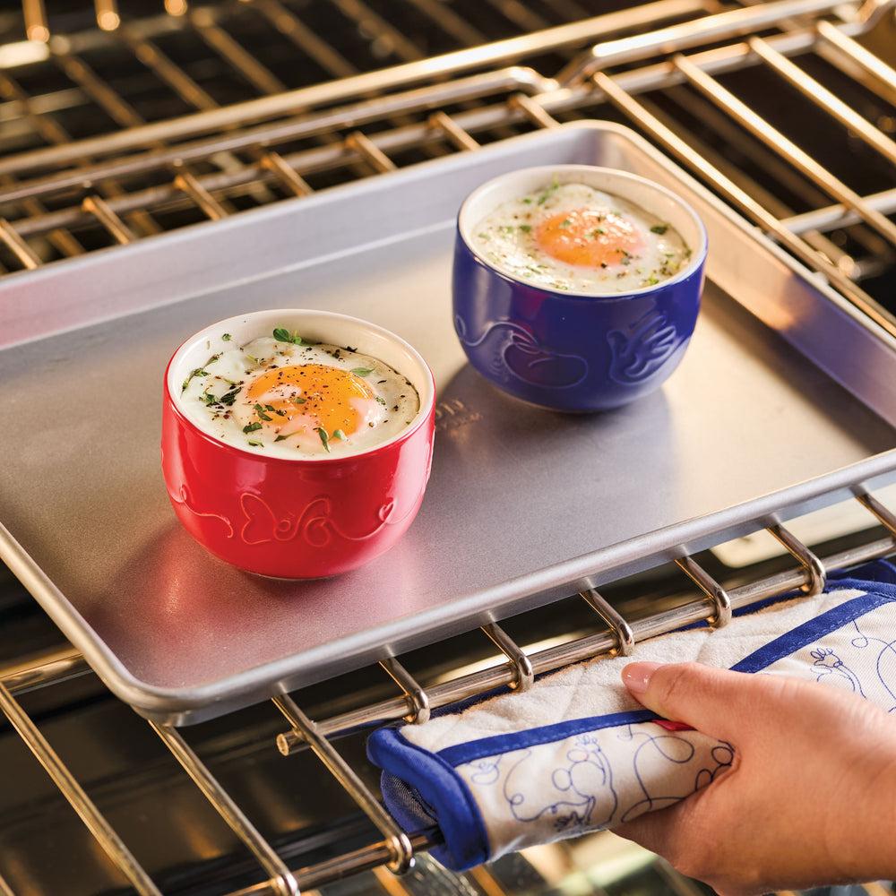 Farberware Bon Voyage 2-Piece Ceramic Ramekin Set