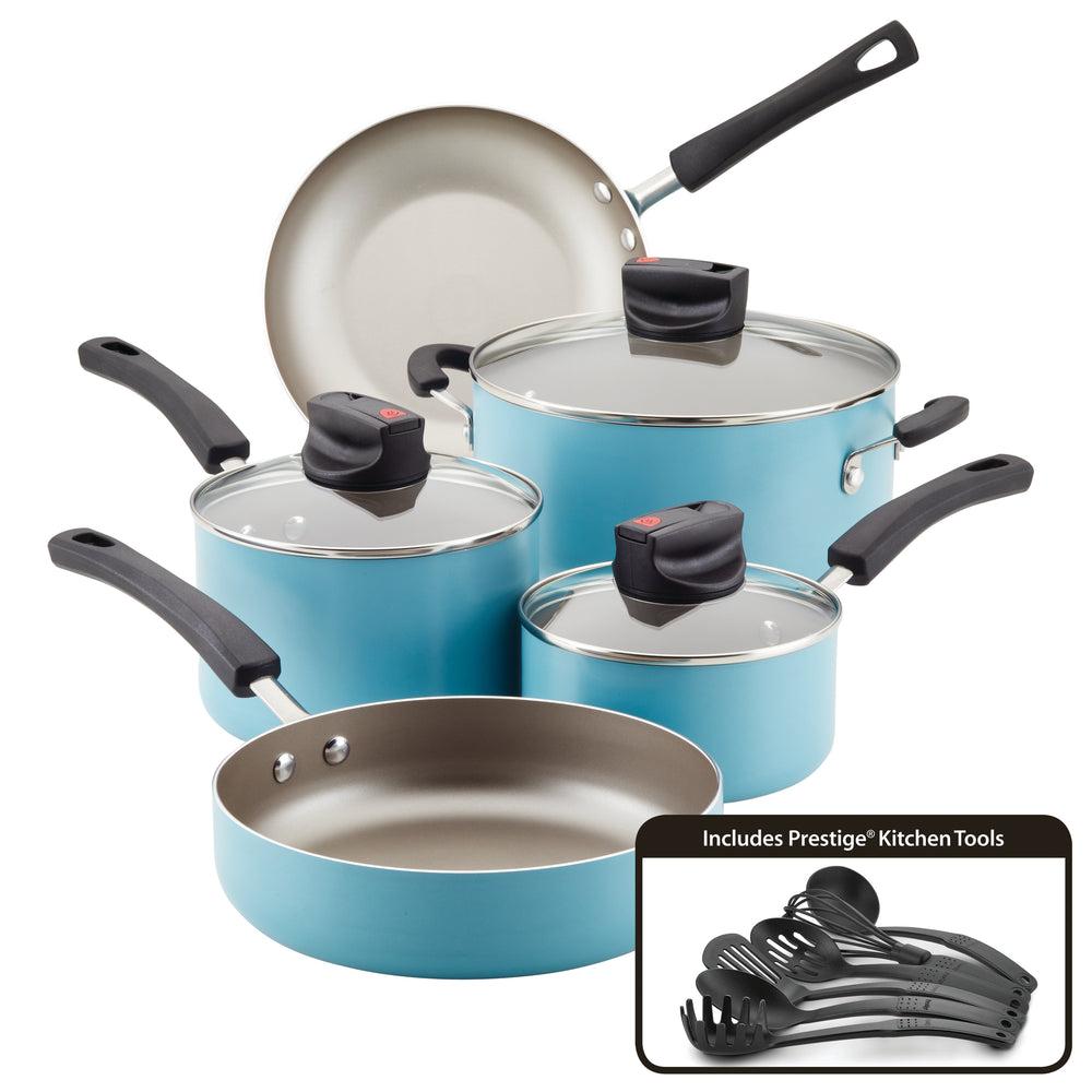 farberware Nonstick 14-Piece Pots and Pans Set