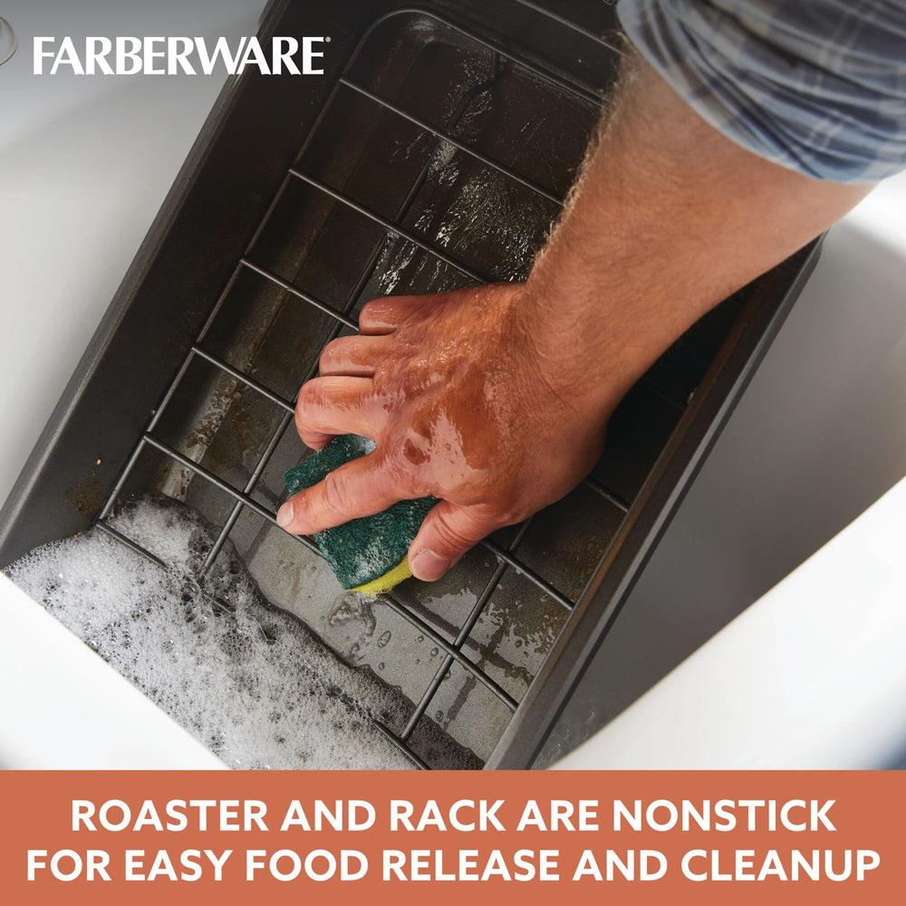 Farberware Nonstick Roaster With U-Rack