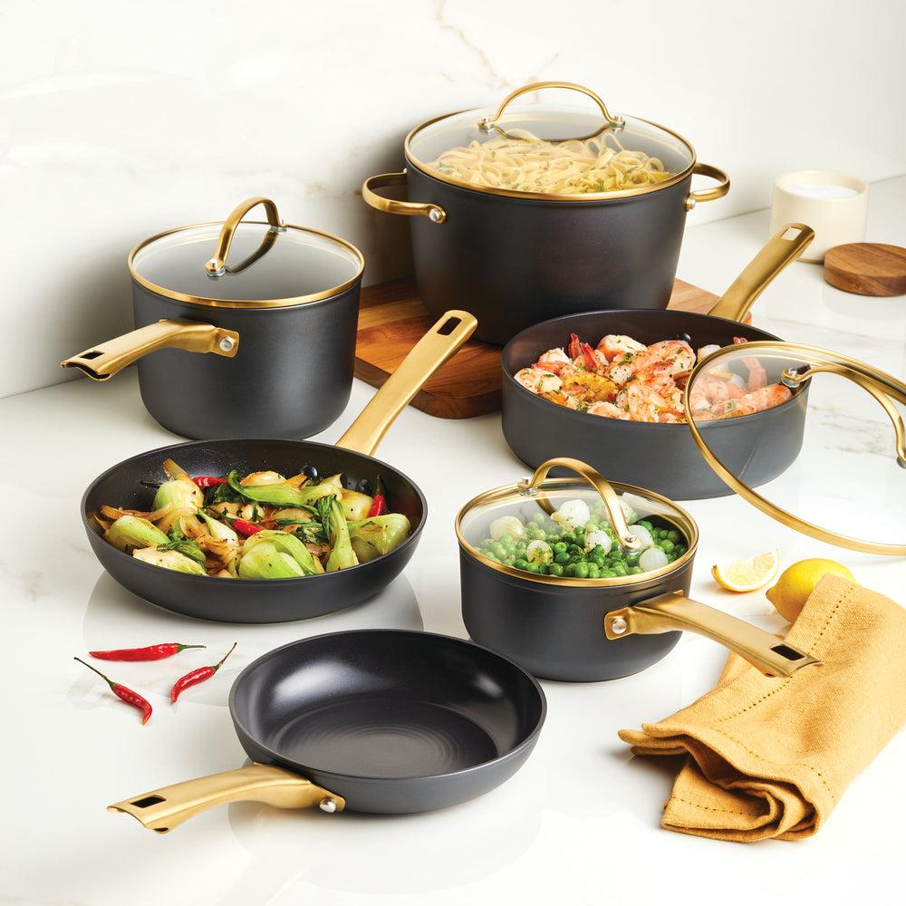 Farberware Forged Induction Ceramic 12-Piece Cookware Set