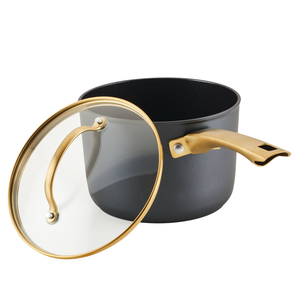 Farberware Forged Induction Ceramic 3-Quart Sauce Pan With Lid