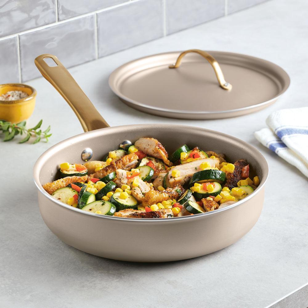 Farberware Radiant Nonstick 2.75-Quart Saute Pan With Lid