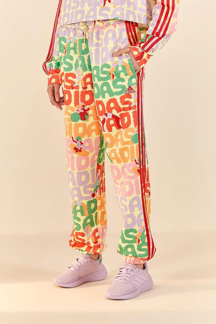 Farm Rio Adidas Farm Trackpants Pearl Citrine CITRINE