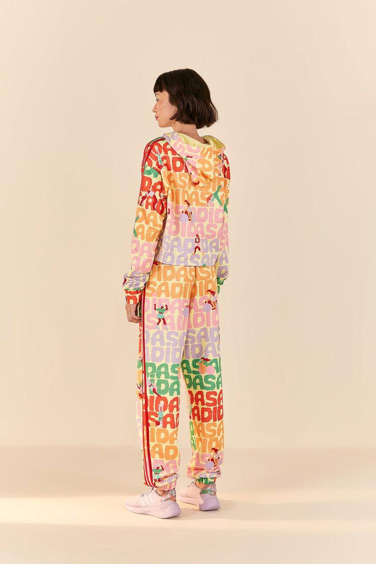 Farm Rio Adidas Farm Trackpants Pearl Citrine CITRINE