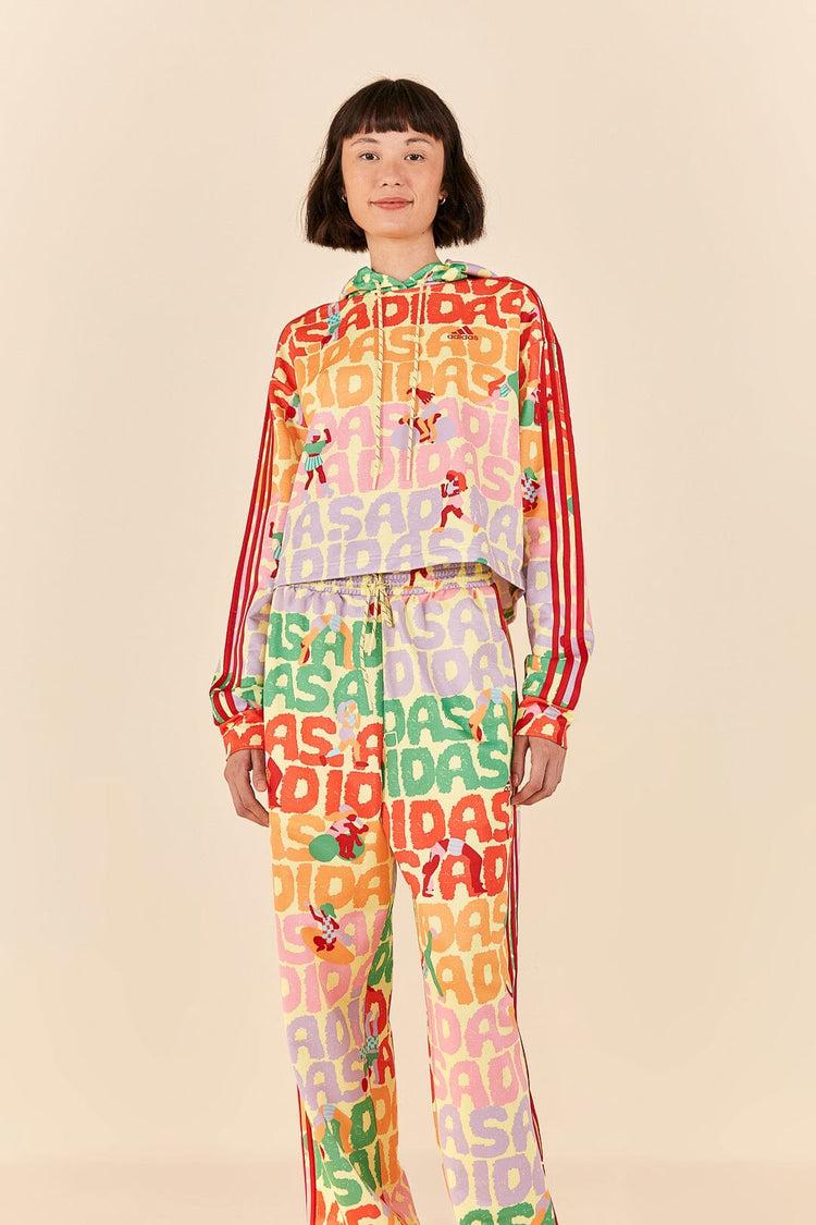 Farm Rio Adidas Farm Trackpants Pearl Citrine CITRINE