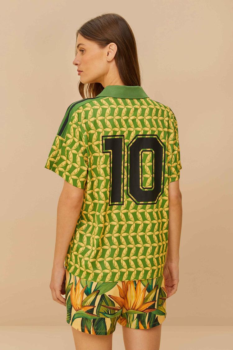 Farm Rio Adidas Toucanway Sweartshirt Crew Green GREEN