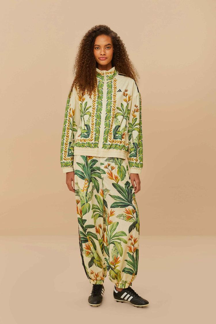 Farm Rio Adidas Tropical Breeze Cream White Jacket CREAM