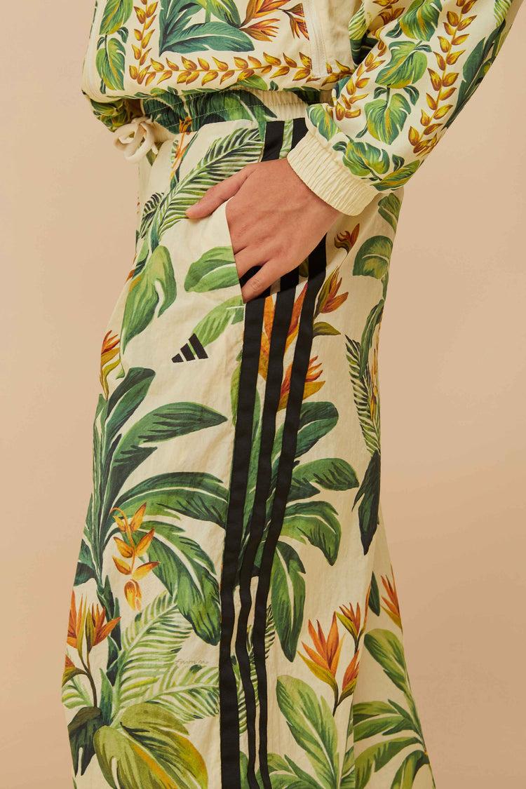 Farm Rio Adidas Tropical Breeze Cream White Pants CREAM