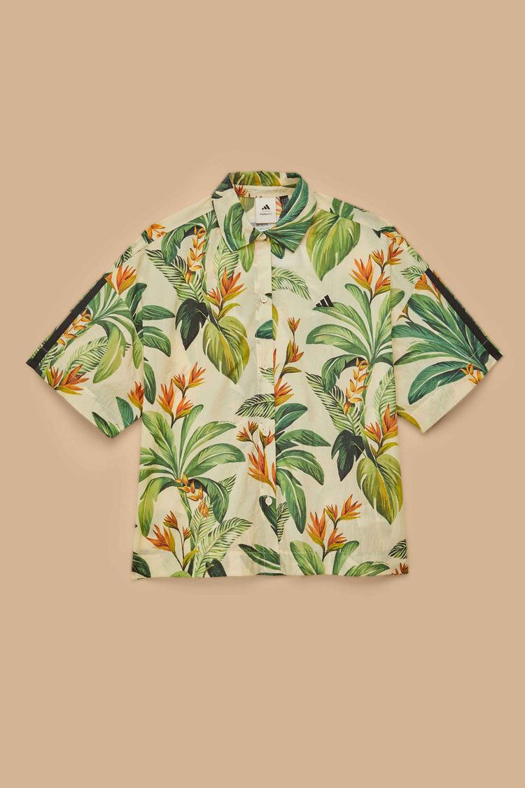 Farm Rio Adidas Tropical Breeze Cream White Shirt CREAM