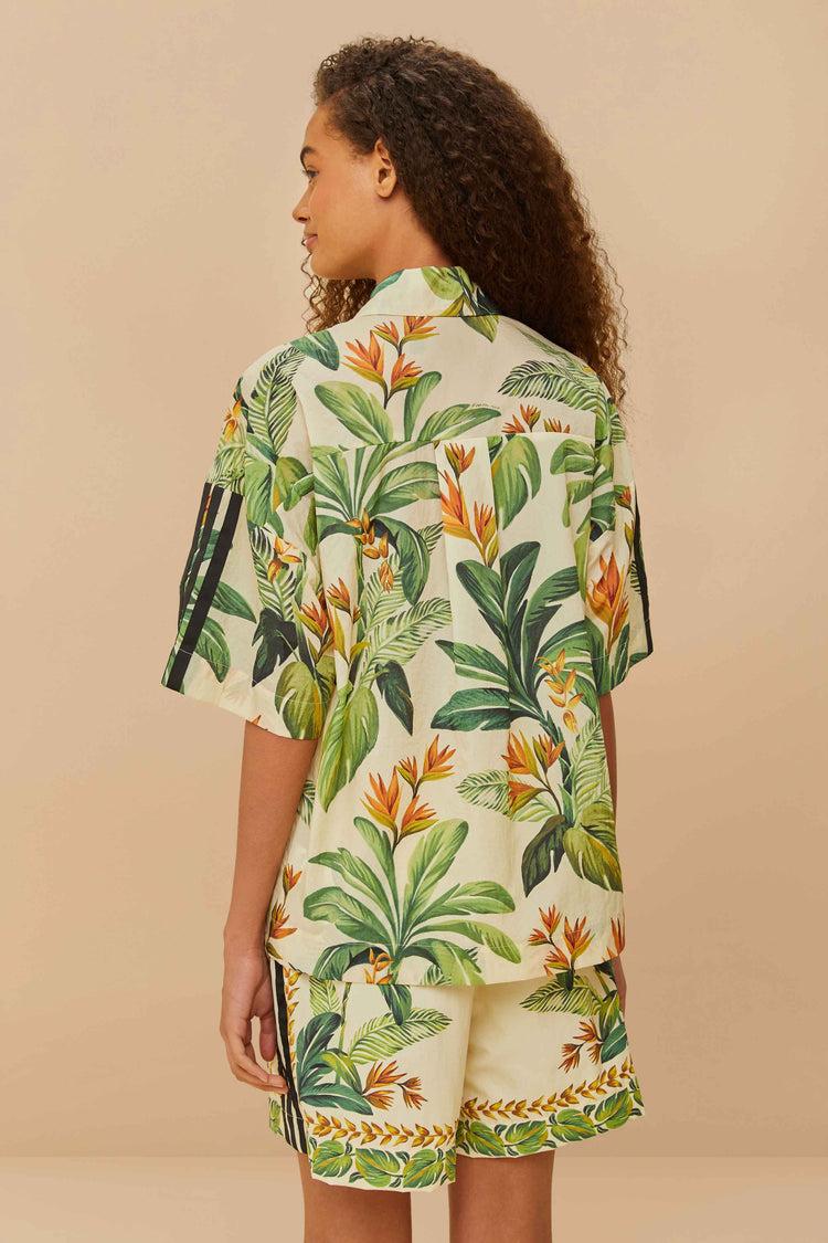 Farm Rio Adidas Tropical Breeze Cream White Short CREAM