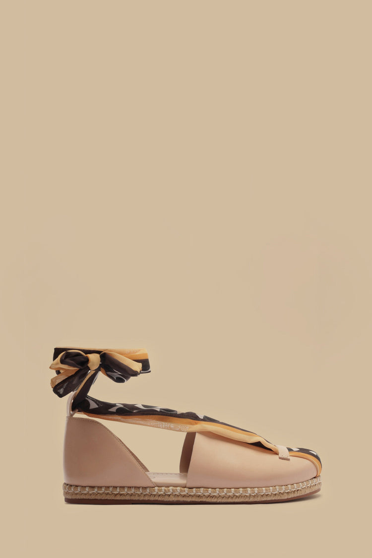 farm rio blush lace up espadrille sandal BLUSH PINK