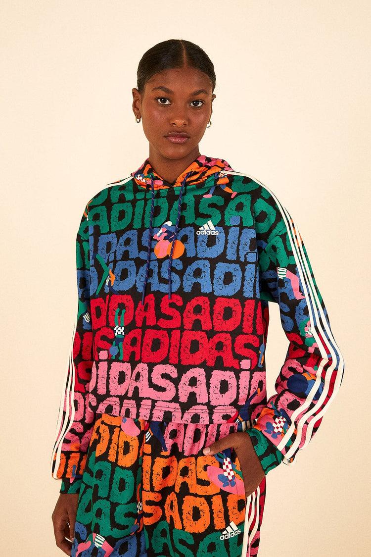 Farm Rio Adidas Farm Hoodie Black BLACK