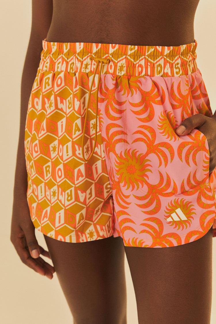 Farm Rio Adidas Farm Logomaniapink Short PINK